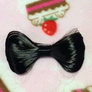 ヘアーリボン クリップ(前髪ウィッグ)