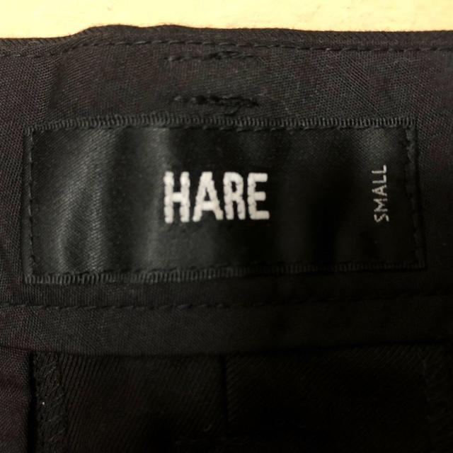 HARE(ハレ)のHARE ワイドパンツ ブラック メンズのパンツ(スラックス)の商品写真