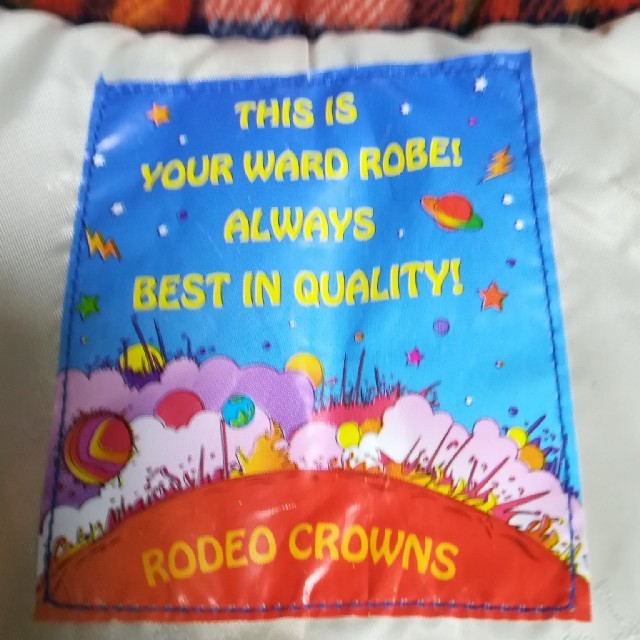 RODEO CROWNS(ロデオクラウンズ)の【中古】RODEO CROWNS　ダウンジャケット レディースのジャケット/アウター(ダウンジャケット)の商品写真