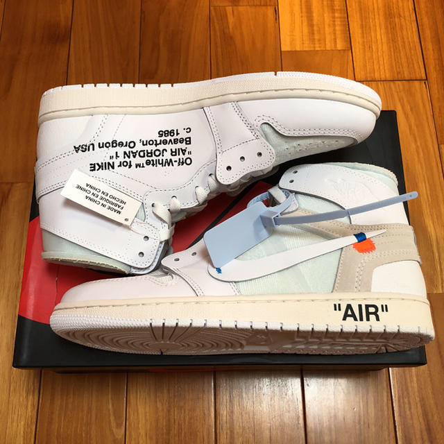 NIKE(ナイキ)のEU限定 NIKE × OFF WHITE AIR JORDAN 1 メンズの靴/シューズ(スニーカー)の商品写真