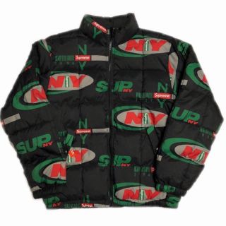 シュプリーム(Supreme)のsupreme  ny Reversible puffy jacket 黒(ダウンジャケット)