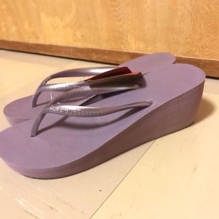 ハワイアナス(havaianas)のhavaianas 新品厚底サンダル(サンダル)