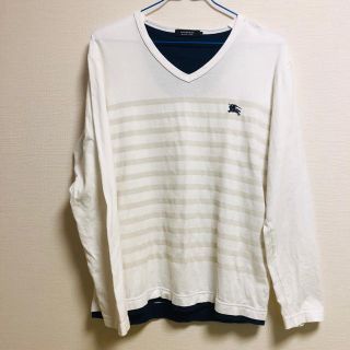 バーバリーブラックレーベル(BURBERRY BLACK LABEL)のバーバリーブラックレーベル ロング Tシャツ(Tシャツ/カットソー(七分/長袖))