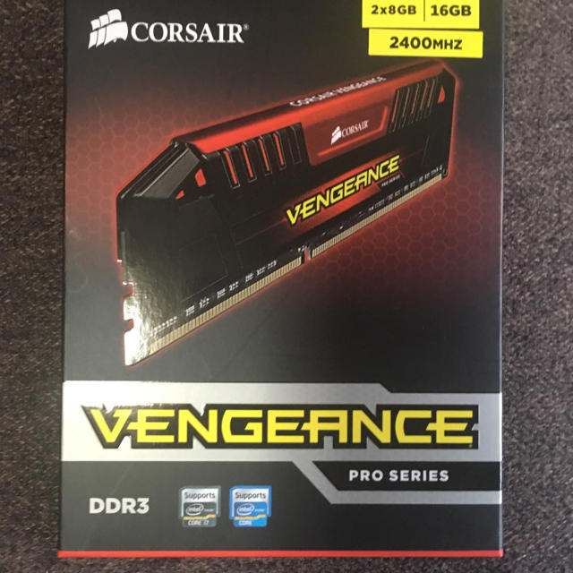 CORSAIR vengeance ８Ｇ 2枚DDR3