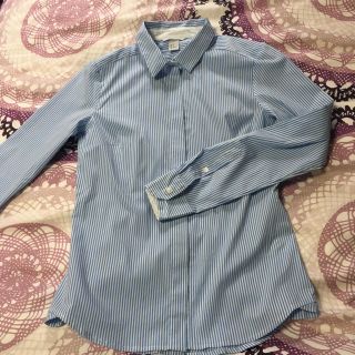 エイチアンドエム(H&M)のH＆M ストライプシャツ レディース長袖(シャツ/ブラウス(長袖/七分))