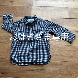 フィス(FITH)のFITH ギンガムチェックシャツ size80-90(シャツ/カットソー)