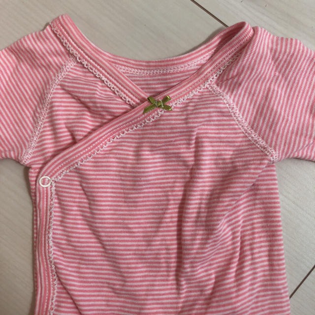 PETIT BATEAU(プチバトー)のプチバトー 肌着 2点セット キッズ/ベビー/マタニティのベビー服(~85cm)(肌着/下着)の商品写真