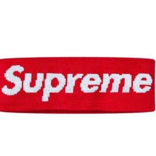 シュプリーム(Supreme)のsupreme ヘアバンド レッド 新品未使用(その他)