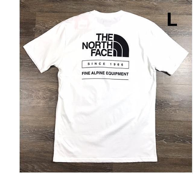 THE NORTH FACE(ザノースフェイス)のノースフェイス Tシャツ バックプリント 1966【L】白 新品 180902 メンズのトップス(Tシャツ/カットソー(半袖/袖なし))の商品写真