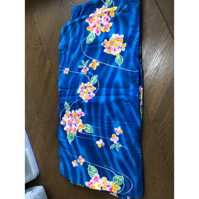 浴衣 くまこ様 キッズ/ベビー/マタニティのキッズ服女の子用(90cm~)(甚平/浴衣)の商品写真