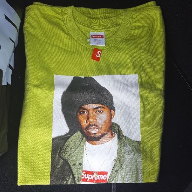 M 新品 Supreme NAS tee Lime シュプリーム ナズ ライム | www ...