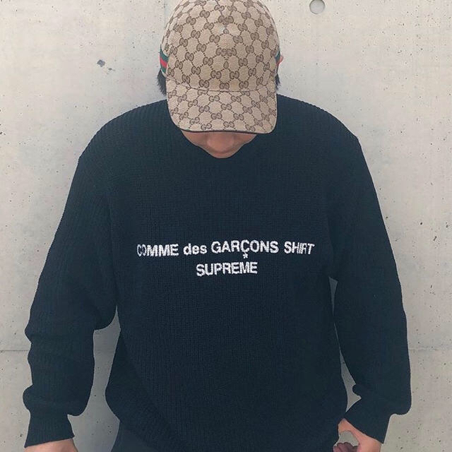 Supreme(シュプリーム)のsupreme×comme des garcons メンズのトップス(ニット/セーター)の商品写真