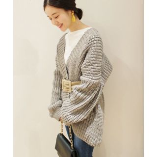 イエナ(IENA)の17 AW 美品 chere British wool カーディガン
(カーディガン)