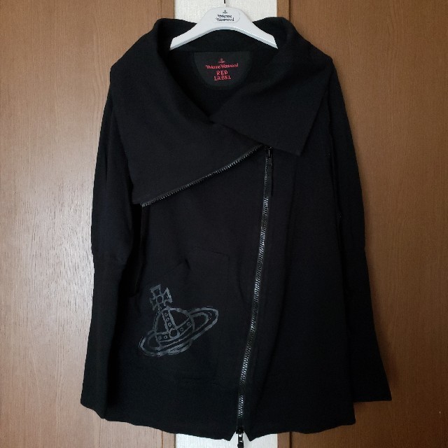 Vivienne Westwood(ヴィヴィアンウエストウッド)のオーブプリントフルジップパーカー レディースのトップス(パーカー)の商品写真