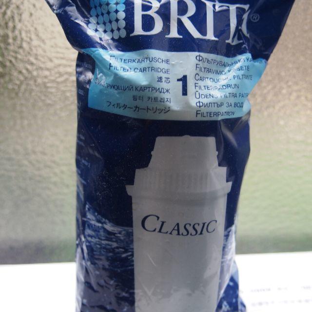 Britax(ブリタックス)のBRITAのCLASSICカートリッジ 1個　未開封 インテリア/住まい/日用品のキッチン/食器(浄水機)の商品写真