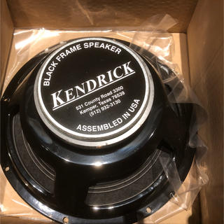 Kendrick Black frame speaker  BB様専用(スピーカー)