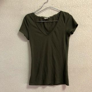 エイチアンドエム(H&M)のH&M♡VネックタイトTシャツ(Tシャツ(半袖/袖なし))