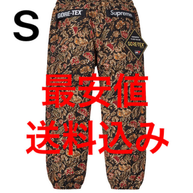 即発送 S supreme GORE-TEX Pant パンツ 花柄パンツ
