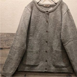 サマンサモスモス(SM2)の新品タグ付き☆サマンサモスモス 刺繍ガーデン☆人気ロゴ入り(カーディガン)