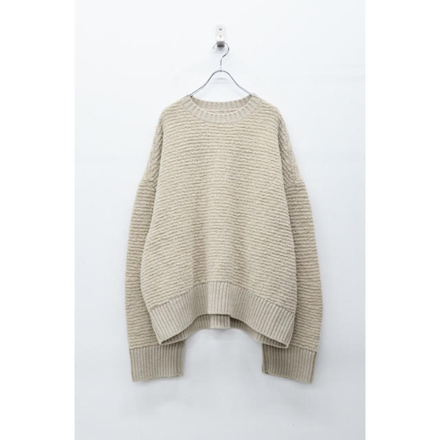 Jieda(ジエダ)のヨシゾ様専用 Jieda OVER KNIT - BEIGE   メンズのトップス(ニット/セーター)の商品写真