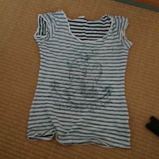 エイチアンドエム(H&M)のTシャツ ボーダー(Tシャツ(半袖/袖なし))