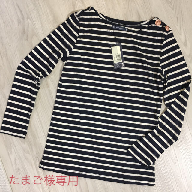 PETIT BATEAU(プチバトー)のプチバトー レディース カットソー ボーダー レディースのトップス(カットソー(長袖/七分))の商品写真