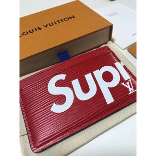 ルイヴィトン(LOUIS VUITTON)のKYK Lv様専用 LOUIS VUITTON✖️supreme限定 新品未使用(名刺入れ/定期入れ)