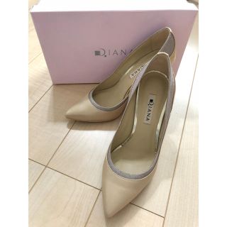 ダイアナ(DIANA)の値下げ♡DIANA ベージュスムースベージュエナメルパンプス(ハイヒール/パンプス)