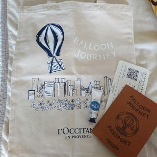 ロクシタン(L'OCCITANE)の【送料込】ロクシタン エコバッグ非売品＋ハンドクリーム(エコバッグ)