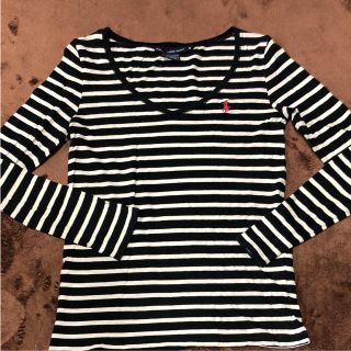 ラルフローレン(Ralph Lauren)のラルフローレン ボーダー ロンT Mサイズ(Tシャツ(長袖/七分))