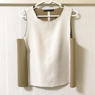 ザラ(ZARA)のZARA  バイカラータンク(タンクトップ)