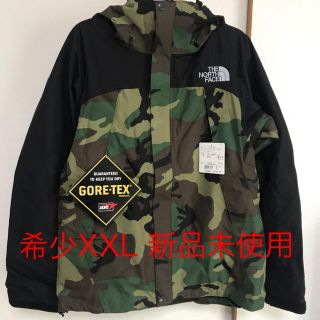 ザノースフェイス(THE NORTH FACE)の希少XXL 新品 THE NORTH FACE  ノベリティマウンテンJ 迷彩(マウンテンパーカー)