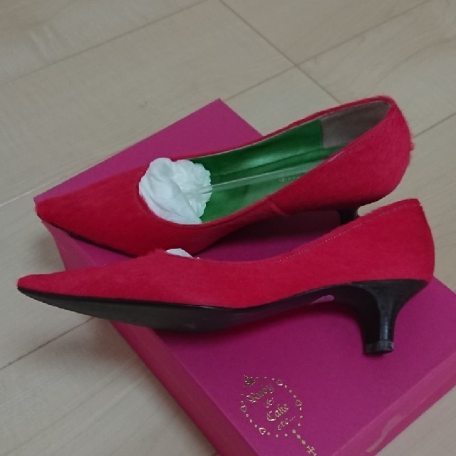 Ruby＆Cake★可愛ぃﾌｧｰﾊﾟﾝﾌﾟｽ(ﾋﾟﾝｸ・22.5cm) レディースの靴/シューズ(ハイヒール/パンプス)の商品写真