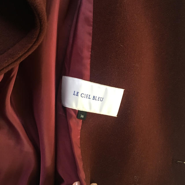 LE CIEL BLEU(ルシェルブルー)の今週限定！お値下げ！LE CIEL BLEU ルシュルブルー コート レディースのジャケット/アウター(ロングコート)の商品写真