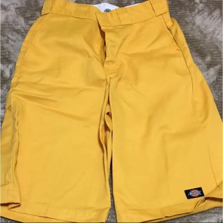 ディッキーズ(Dickies)のディッキーズ  黄色 28 (ハーフパンツ)