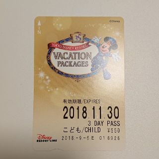 ＊キララ様専用＊ ディズニーリゾートライン こども3dayパス(遊園地/テーマパーク)