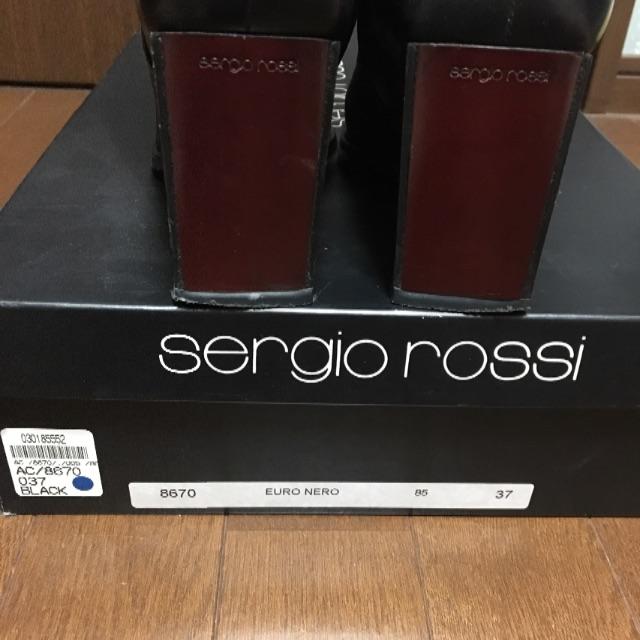 Sergio Rossi(セルジオロッシ)のセルジオロッシ ロング ブーツ 37 ブラック レディースの靴/シューズ(ブーツ)の商品写真