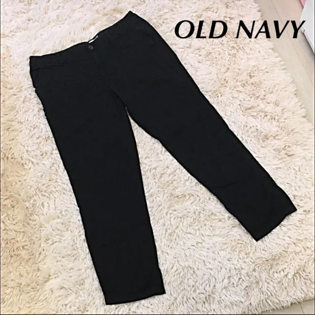 Old Navy(オールドネイビー)の☆タママ様専用☆OLD NAVY パンツ 黒 サイズ２ レディースのパンツ(カジュアルパンツ)の商品写真