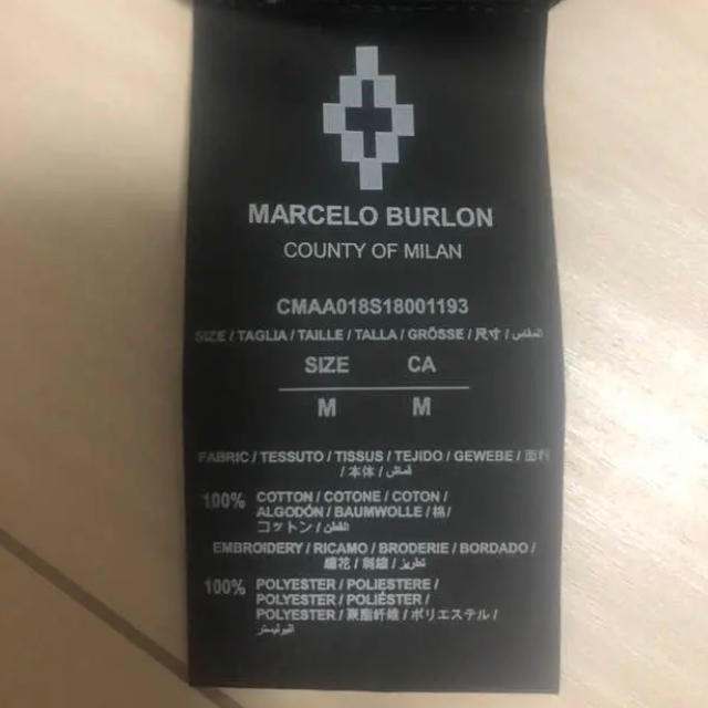MARCELO BURLON(マルセロブロン)の⚠️4000円お値下げしました！⚠️ブランド(MARCELO_BURLON) メンズのトップス(Tシャツ/カットソー(半袖/袖なし))の商品写真