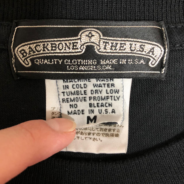 BACKBONE(バックボーン)のBACKBONE 5分丈カットソー メンズのトップス(Tシャツ/カットソー(七分/長袖))の商品写真
