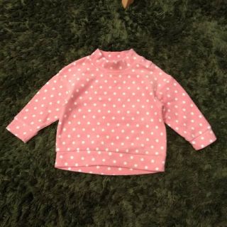 ユニクロ(UNIQLO)のUNIQLOのフリース　子供服　女の子　80cm(シャツ/カットソー)