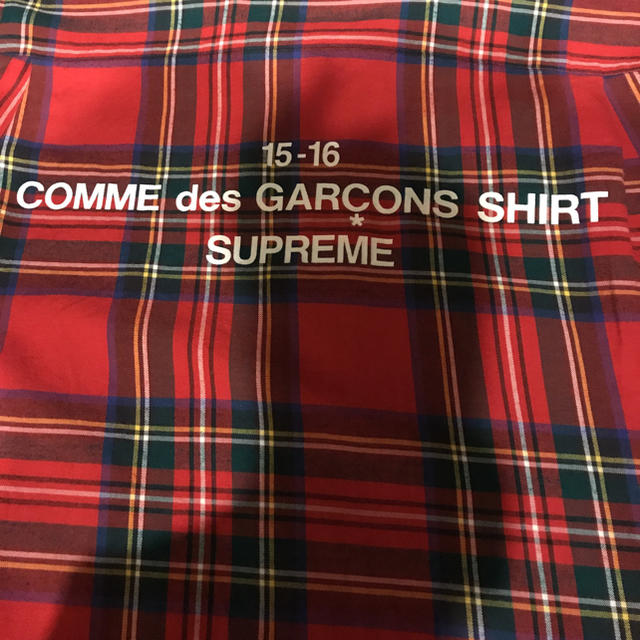 Supreme(シュプリーム)のSupreme Comme Des Garcons Shirts L メンズのトップス(シャツ)の商品写真