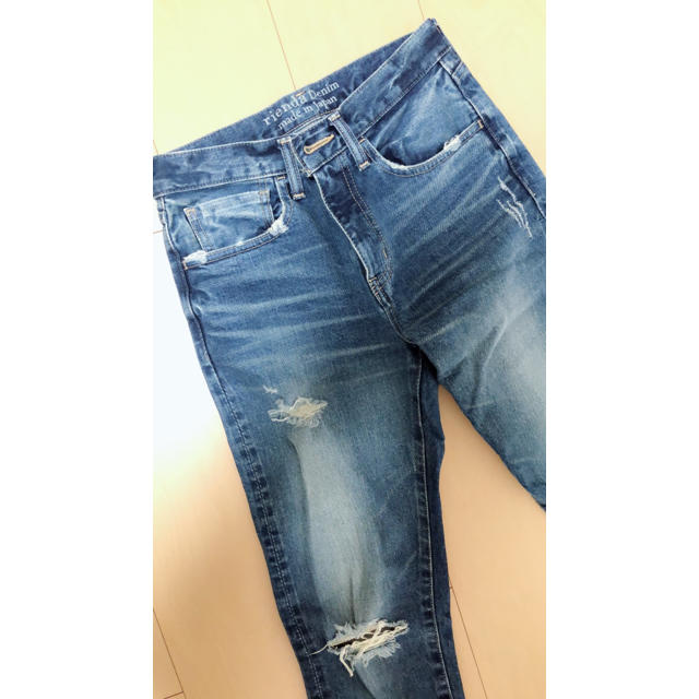 rienda(リエンダ)のcrash vintage J/Ldenim pt レディースのパンツ(デニム/ジーンズ)の商品写真