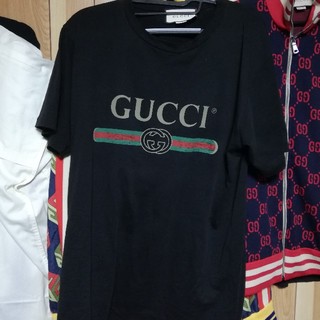 グッチ(Gucci)のグッチ フラワー ロゴTシャツ GUCCI キャップ ニット スウェット(Tシャツ/カットソー(半袖/袖なし))