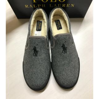 ポロラルフローレン(POLO RALPH LAUREN)のもこもこスリッポン❤︎ポロラルフローレン(スリッポン/モカシン)