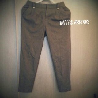 ユナイテッドアローズグリーンレーベルリラクシング(UNITED ARROWS green label relaxing)のUNITED ARROWS/カーキパンツ(クロップドパンツ)