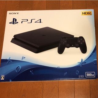 プレイステーション4(PlayStation4)の新品未使用PS4 CUH-2100A B01(家庭用ゲーム機本体)