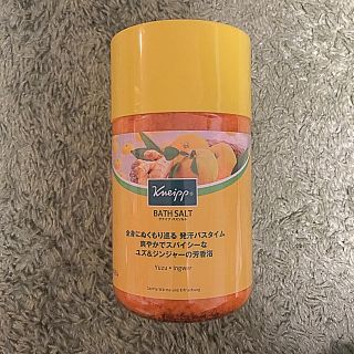 クナイプ(Kneipp)のケナイプ バスソルト ゆず&ジンジャー 850g(入浴剤/バスソルト)