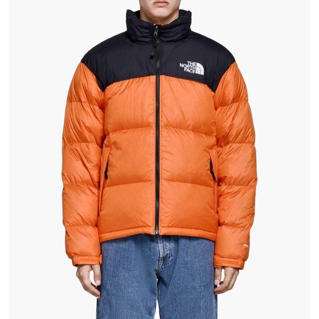 【オレンジ S】North Face 1996 Nuptse Jacket