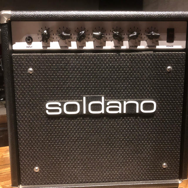 最前線の Soldano Astroverb 16 amp. 117V ギターアンプ